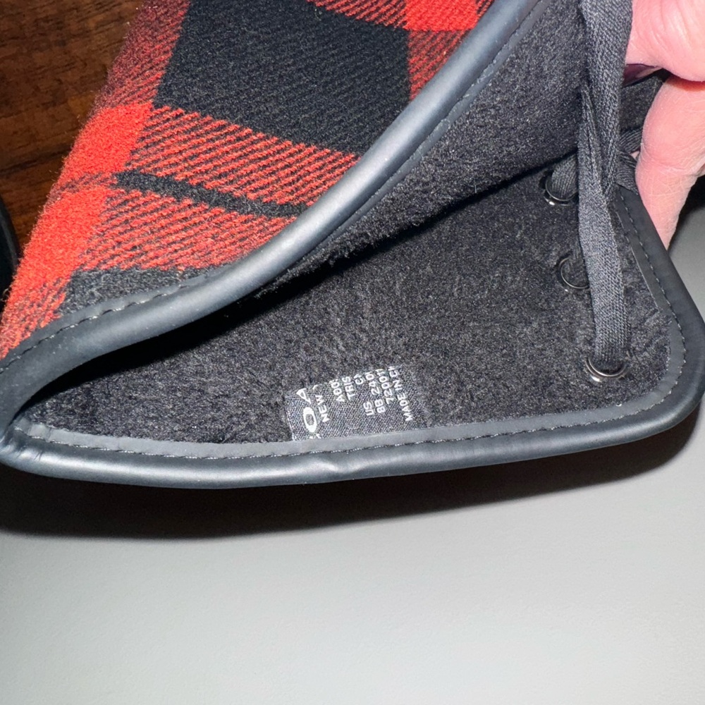 Coach Buffalo Plaid Boots Size 8 - Picture 4 of 5